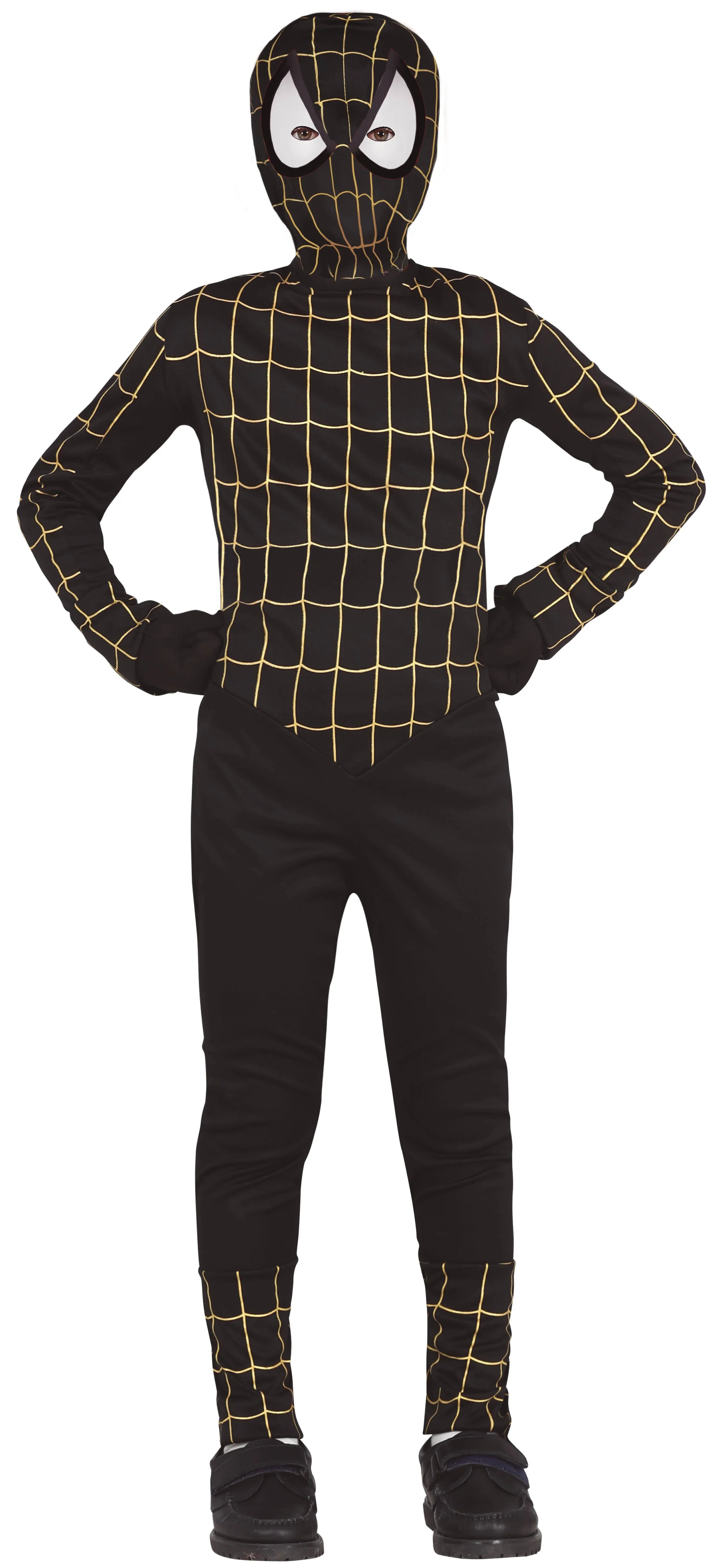 Disfraz de Spiderman Negro para Niño Spiderman Guirca